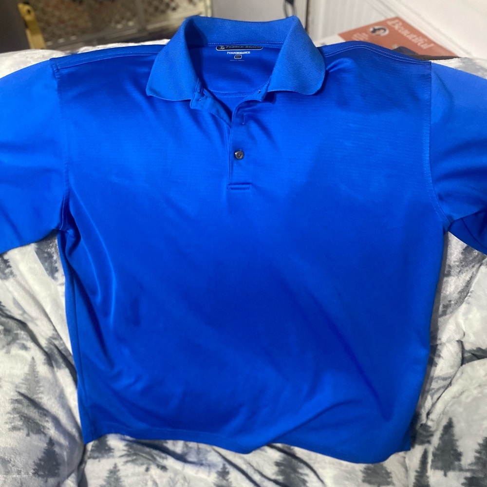 Men’s Pebble Beach Polo Size XL‎ Blue